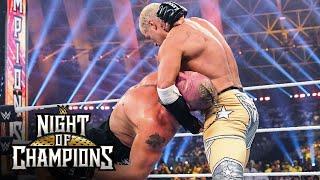Brock Lesnar stops Cody Rhodes’ third Cross Rhodes in its tracks: WWE Night of Champions Highlights