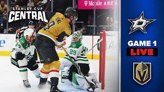 Dallas Stars vs. Vegas Golden Knights | Live Action | Game 1 | Stanley Cup Playoffs