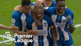 Pervis Estupinan adds third Brighton goal v. Arsenal | Premier League | NBC Sports