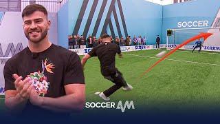 Owen Warner's THUNDEROUS Penalty  | Soccer AM Pro AM ft Dougray Scott