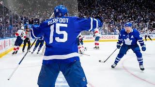 2 quick goals for the Leafs in Game 2!