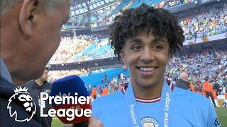 Rico Lewis describes 'dream come true' after winning Premier League | NBC Sports