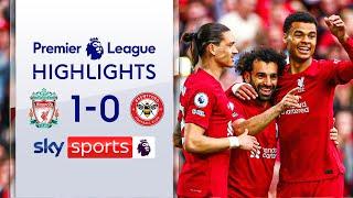 Salah scores 100th goal at Anfield!  | Liverpool 1-0 Brentford | Premier League Highlights
