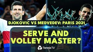 The Day Novak Djokovic Volleyed Like A Master  | Paris 2021 Highlights