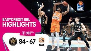 Basketball Löwen Braunschweig - ratiopharm ulm | Highlights easyCredit BBL 22/23