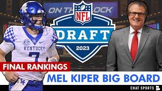 Mel Kiper’s 2023 NFL Draft Big Board: FINAL Top 25 Prospect Rankings