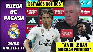 Ancelotti confirmó LA PEOR NOTICIA para el Real Madrid. Modric ES BAJA. "Estamos dolidos" | La Liga