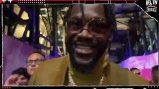 DEONTAY WILDER IMMEDIATELY AFTER TANK WIN CALLING OUT ANTHONY JOSHUA