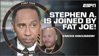 Fat Joe & Stephen A. REVEL in the Knicks success + Warriors chances  | First Take
