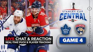 Florida Panthers vs. Toronto Maple Leafs | Live Chat | Game 4 | Stanley Cup Playoffs