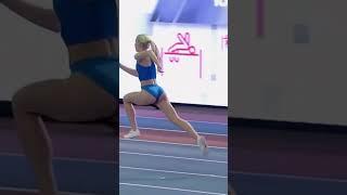 Polina Parfenenko enjoys jumping