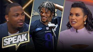 Lamar Jackson expects ‘less running & more throwing’ in new Ravens offense | NFL | SPEAK