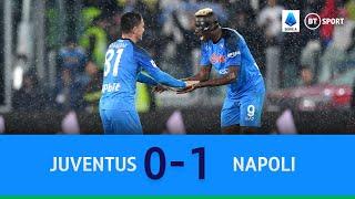 Juventus v Napoli (0-1) | Raspadori's Late Winner Edges Blues Closer To Title | Serie A Highlights