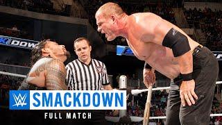 FULL MATCH - Roman Reigns vs. Kane — No Disqualification No Count-Out Match: SmackDown, May 14, 2015