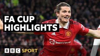 Man Utd stage comeback to beat nine-man Fulham | FA Cup highlights