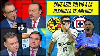 CRUZ AZUL NO PUDO ESCAPAR DE LA PESADILLA y fue goleado nuevamente por el AMÉRICA | Futbol Picante