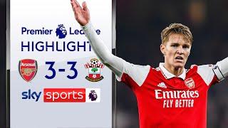 Arsenal rescue late point in SIX-GOAL THRILLER!  | Arsenal 3-3 Southampton | EPL highlights