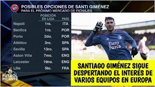 BOMBA Atlético de Madrid RECONOCE calidad de Santiago Giménez. Le gusta al Cholo? | Futbol Picante