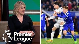 Relegation picture down to five as Leeds face Leicester | Kelly & Wrighty | NBC Sports