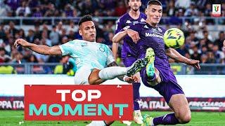 Lautaro Martinez on the turn | Top Moment | Coppa Italia Frecciarossa 2022/23