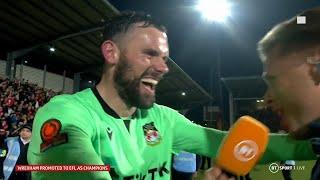 "It's like home already!" Ben Foster on helping Wrexham to become National League champions