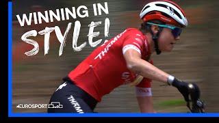 "She Does It In Style!" | Mountain Bike World Cup U23 Women's Cross-Country | Eurosport