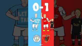 Man City vs Arsenal: Score Predictor - hit pause or screenshot