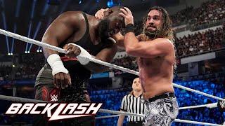Seth "Freakin" Rollins vs. Omos: WWE Backlash 2023 highlights