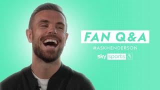 Does Jordan Henderson think he's UNDERRATED?!  | Fan Q&A | #AskHenderson