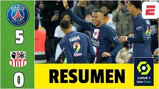 Con doblete de Kylian Mbappé, el PSG se dio un festín ante el AC Ajaccio. Messi, titular | Ligue 1