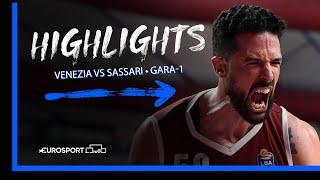 Umana Reyer Venezia-Banco di Sardegna Sassari | Highlights | LBA Serie A 2022-23 | gara-1