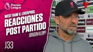 Jürgen Klopp: "Liverpool controló el partido" | Telemundo Deportes