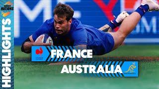France 41-17 Australia | Penaud On Fire In Paris | Summer Nations Series Highlights