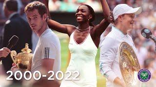Iconic Wimbledon Champions' Acceptance Speeches (2000-2022) | Feat. Nadal, Venus and Djokovic