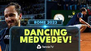 Daniil Medvedev Explains ICONIC Dancing Celebration