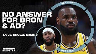 The Nuggets don't have an answer for LeBron or Anthony Davis! - Perk | NBA Today