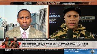 Devin Haney Tells Stephen A. Smith He is Undisputed For A Reason & Plans to Show Why Against Loma