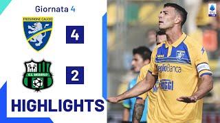 Frosinone-Sassuolo 4-2 | I ciociari danno spettacolo: Gol e Highlights | Serie A TIM 2023/24