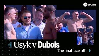 The final face-off  | Oleksandr Usyk and Daniel Dubois weigh-in for #usykdubois on TNT Sports