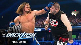 FULL MATCH — Kevin Owens vs. AJ Styles – United States Title Match: WWE Backlash 2017