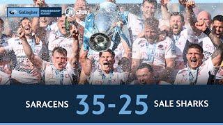Saracens 35-25 Sale Sharks  | Sarries seal a sixth title! | Gallagher Premiership Final Highlights