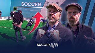 Ted Lasso, Coach Beard & Paddy McGuinness show off their TEKKERS! | Soccer AM Pro AM