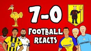 7-0! Liverpool vs Man Utd - Football Reacts!