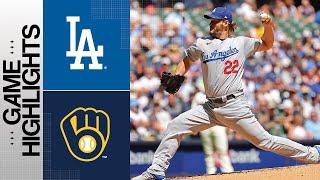 Dodgers vs. Brewers Game Highlights (5/10/23) | MLB Highlights