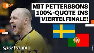 Schweden – Portugal Highlights | Handball-WM 2023 | sportstudio