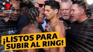 García y Davis: Superan la báscula y están listos para subir al ring | Telemundo Deportes