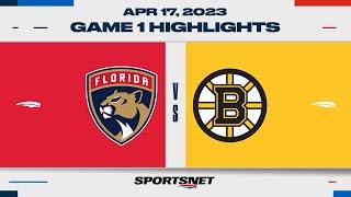 NHL Game 1 Highlights | Panthers vs. Bruins - April 17, 2023