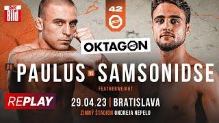 MMA Oktagon 42 in Bratislava: Roman Paulus – Niko Samsonidse Relive | kompletter Kampf