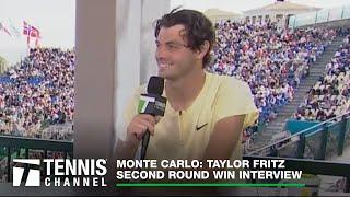 Taylor Fritz Adjusting Well to Clay | 2023 Monte Carlo Second Round
