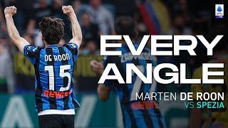 De Roon’s sensational volley | Every Angle | Atalanta-Spezia | Serie A 2022/23